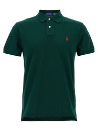 Bicolor Cotton Polo Shirt