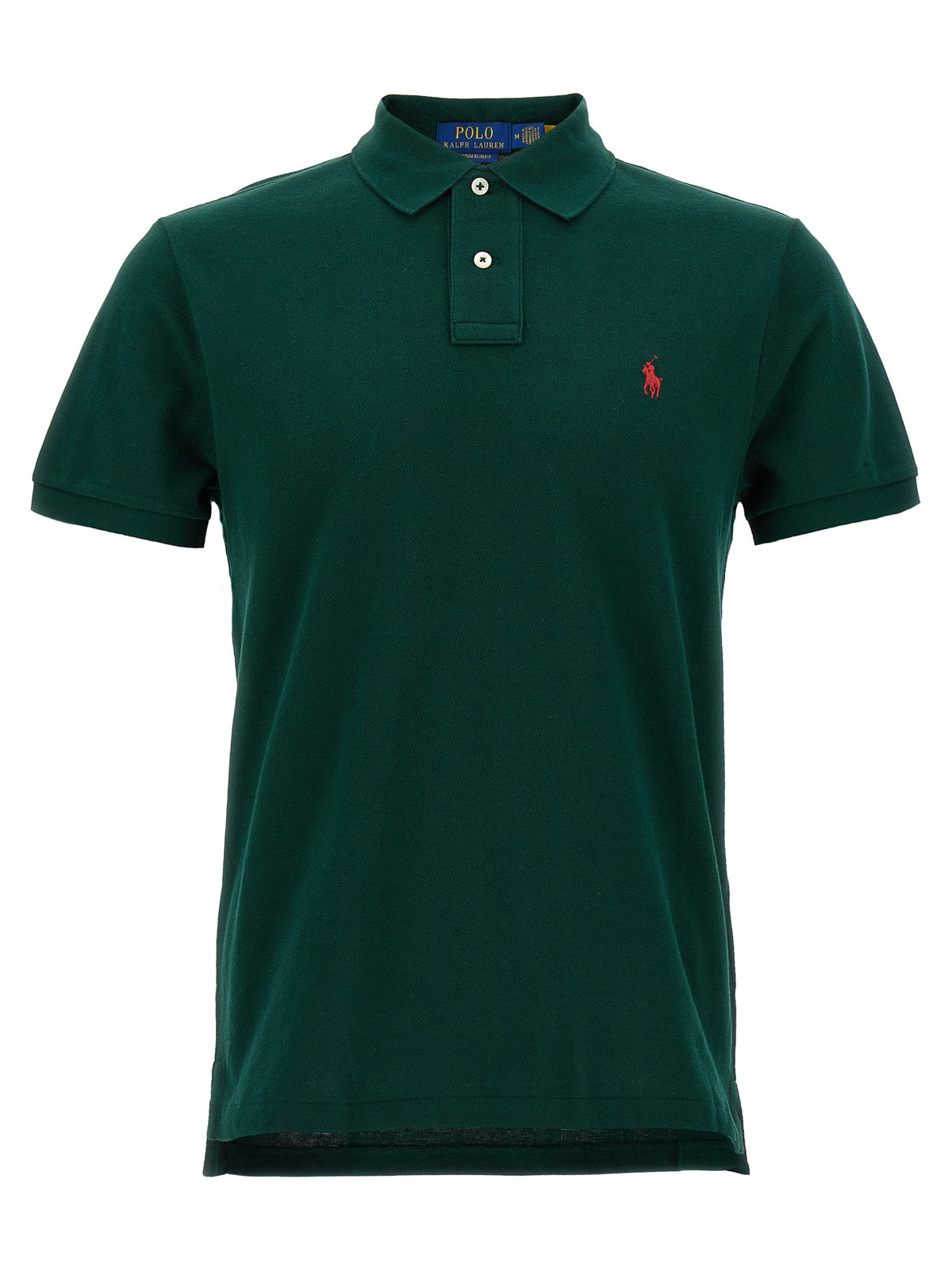 Bicolor Cotton Polo Shirt