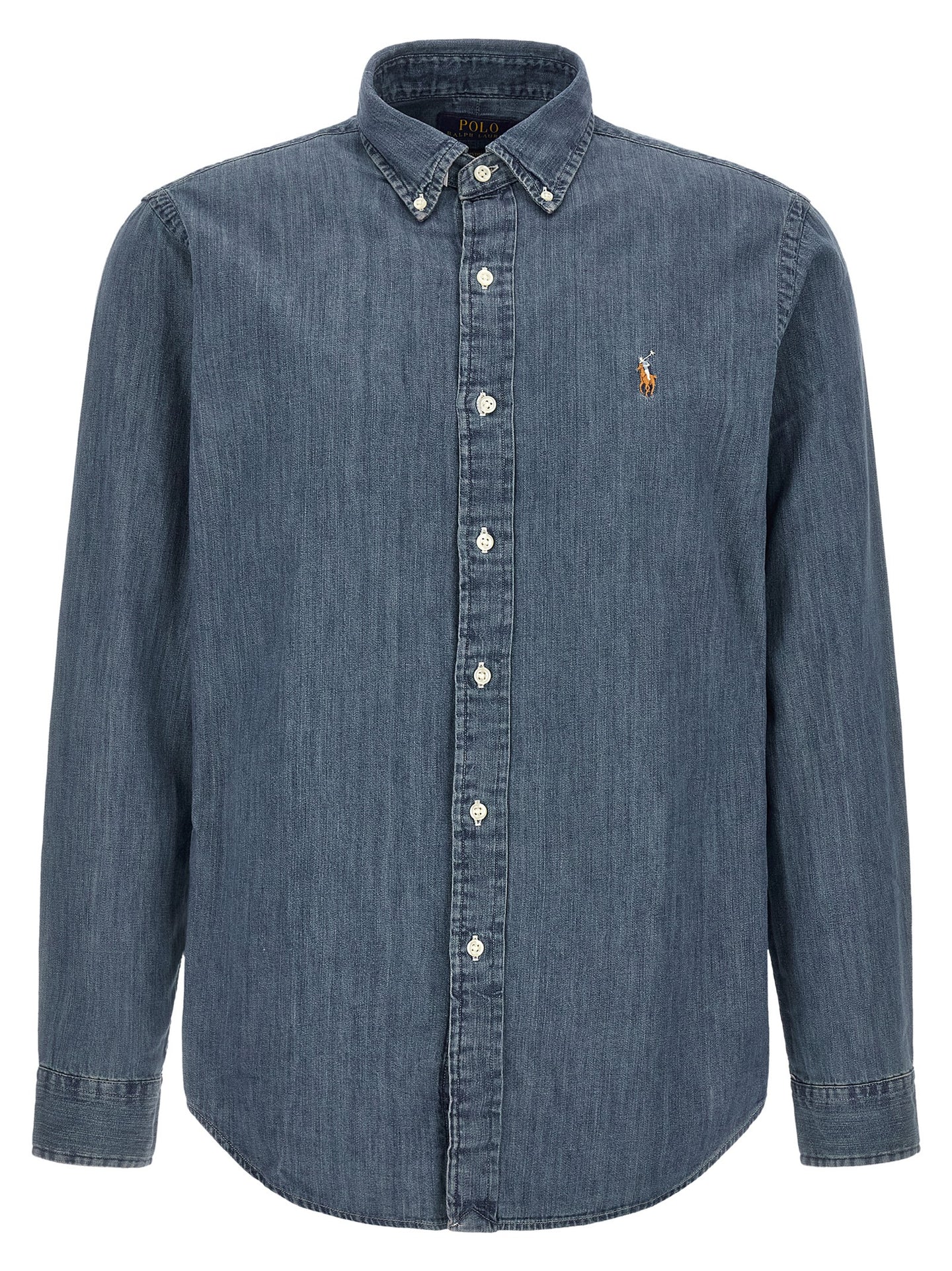 Blue Cotton Blouse