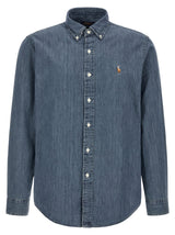 Blue Cotton Blouse
