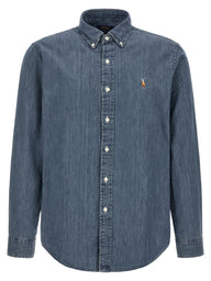 Blue Cotton Blouse