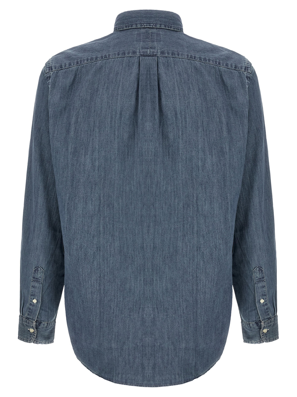 Blue Cotton Blouse