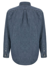 Blue Cotton Blouse