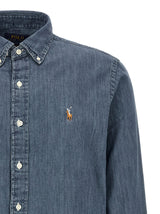 Blue Cotton Blouse