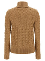 Beige Wool Cardigan