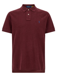 Bordeaux Cotton Polo Shirt