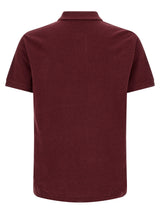 Bordeaux Cotton Polo Shirt