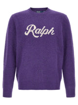 Purple Wool Cardigan