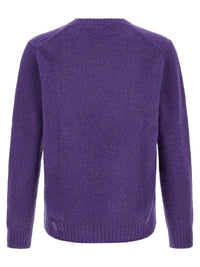 Purple Wool Cardigan