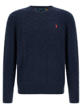 Blue Wool Cardigan