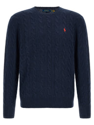 Blue Wool Cardigan