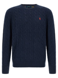 Blue Wool Cardigan