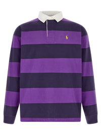 Purple Cotton Polo Shirt