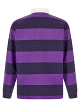 Purple Cotton Polo Shirt