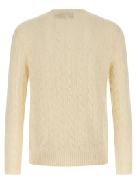 White Wool Cardigan