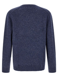 Blue Wool Cardigan