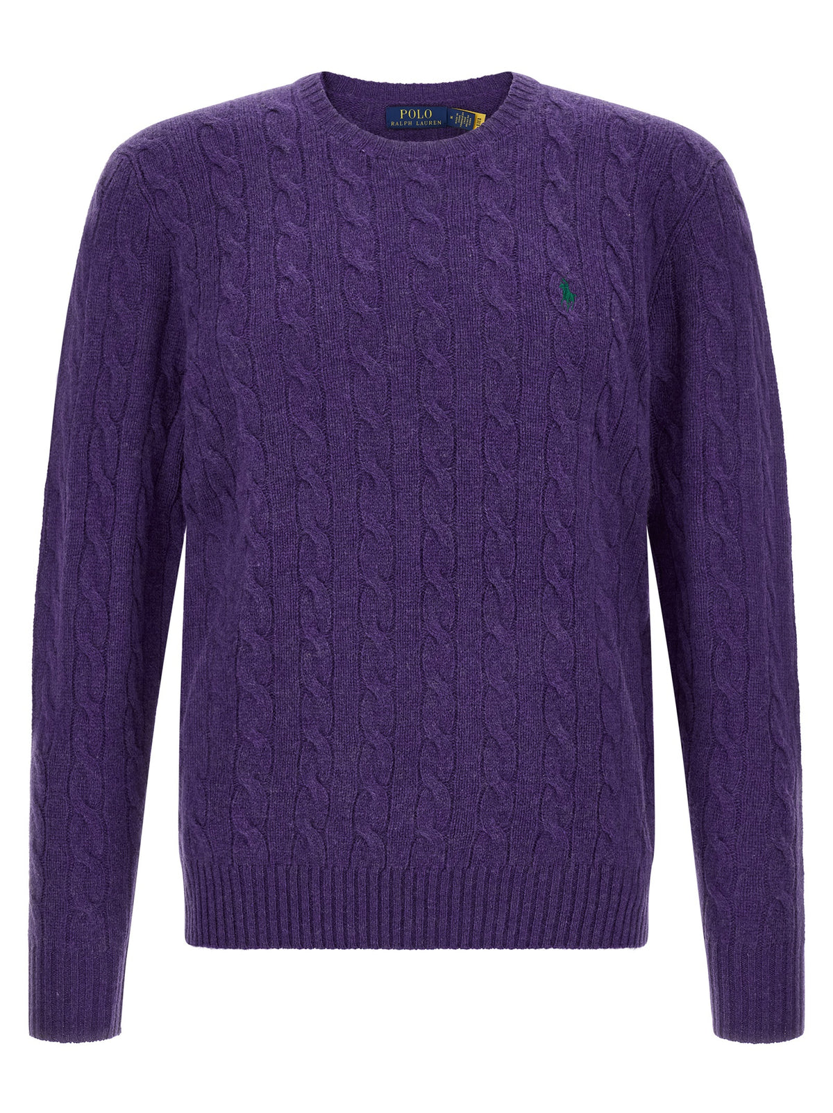 Purple Wool Cardigan