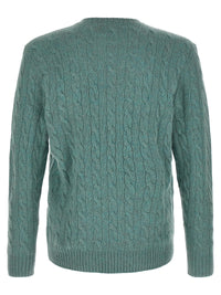Bicolor Wool Cardigan