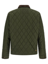 Bicolor Polyester Full-Length Jacket