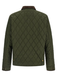 Bicolor Polyester Full-Length Jacket