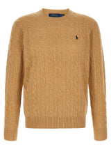 Beige Wool Cardigan