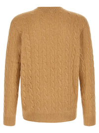 Beige Wool Cardigan