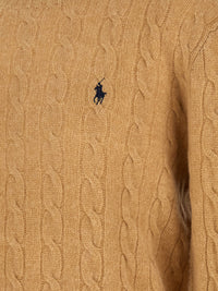 Beige Wool Cardigan