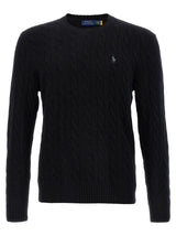 Black Wool Cardigan