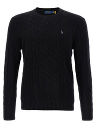 Black Wool Cardigan