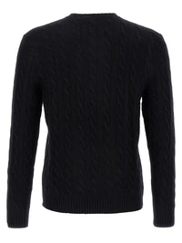 Black Wool Cardigan