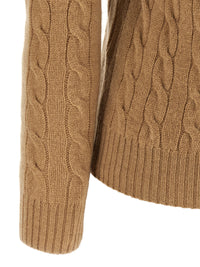 Beige Wool Cardigan