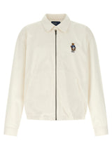 White Cotton Full-Length Jacket