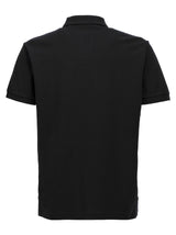 Black Cotton Polo Shirt