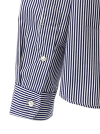 Blue Cotton Blouse