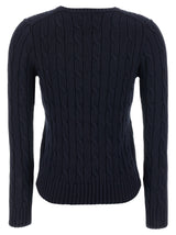 Blue Cotton Cardigan