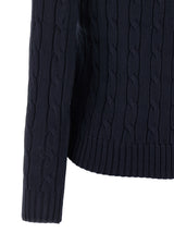 Blue Cotton Cardigan