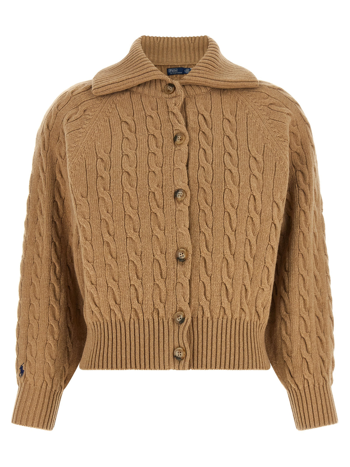 Brown Wool Cardigan