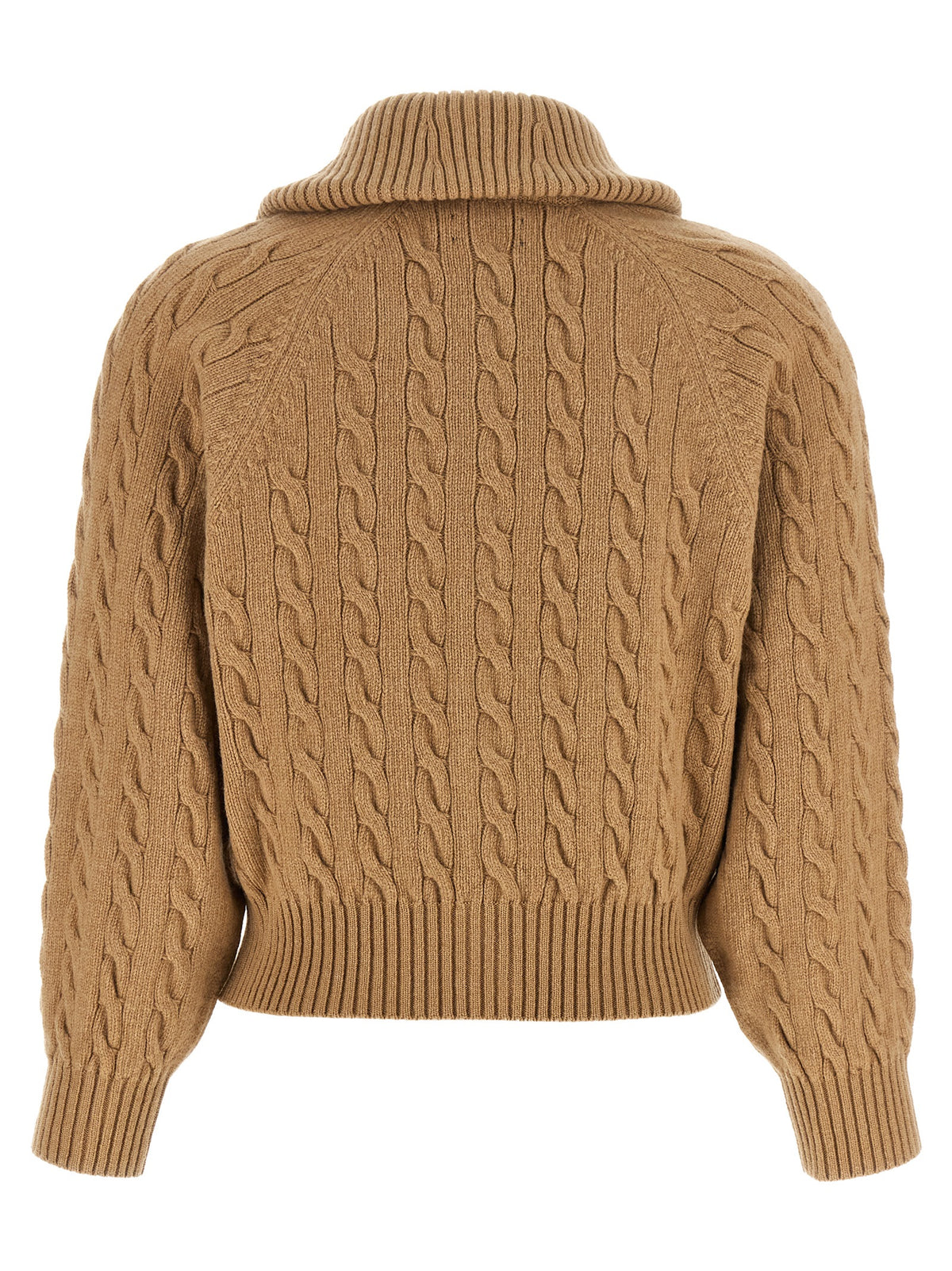 Brown Wool Cardigan