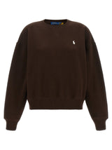 Brown Cotton Sweatshirt