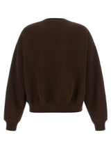 Brown Cotton Sweatshirt