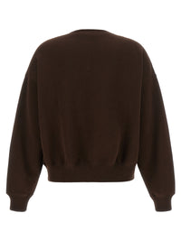 Brown Cotton Sweatshirt