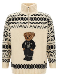 Bicolor Wool Cardigan