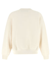 White Cotton Sweatshirt