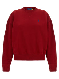 Red Cotton Sweatshirt