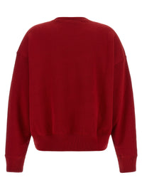 Red Cotton Sweatshirt
