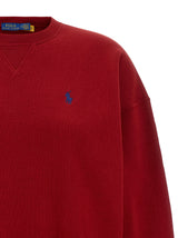 Red Cotton Sweatshirt
