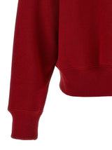 Red Cotton Sweatshirt