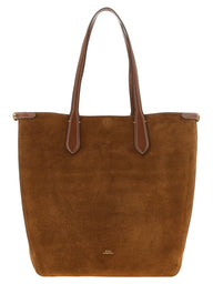 Brown Cowhide Shoulder Bag