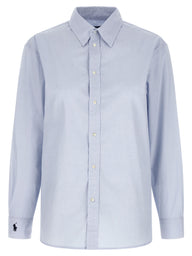 Blue Cotton Blouse
