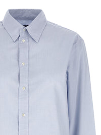 Blue Cotton Blouse